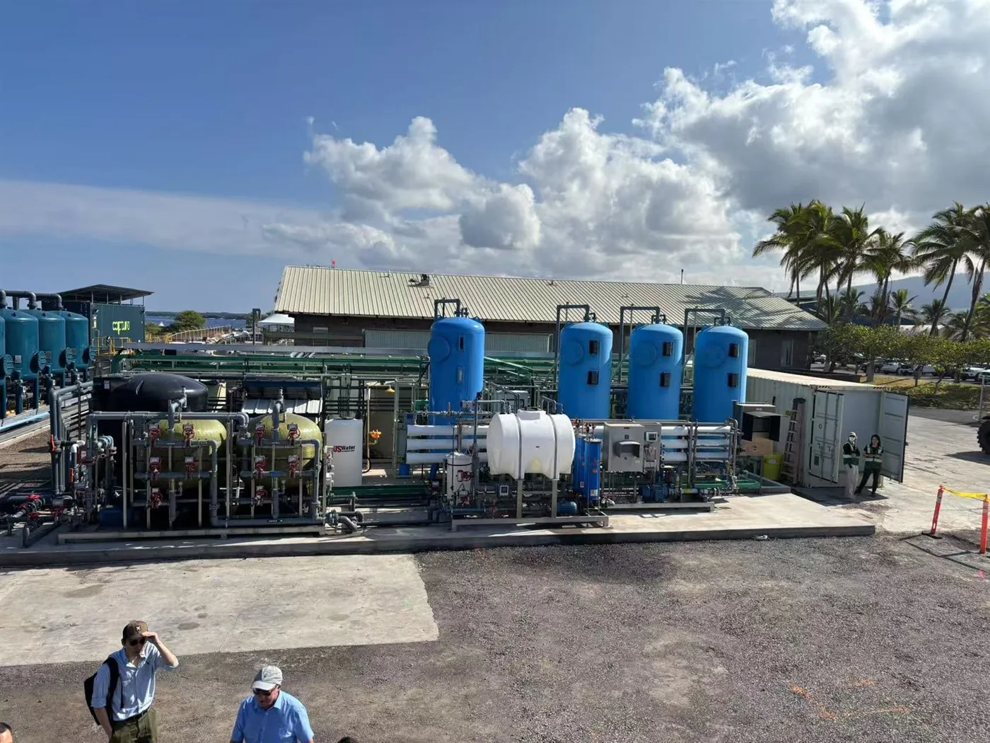 Pre-treatment area at the Hawaiʻi pilot